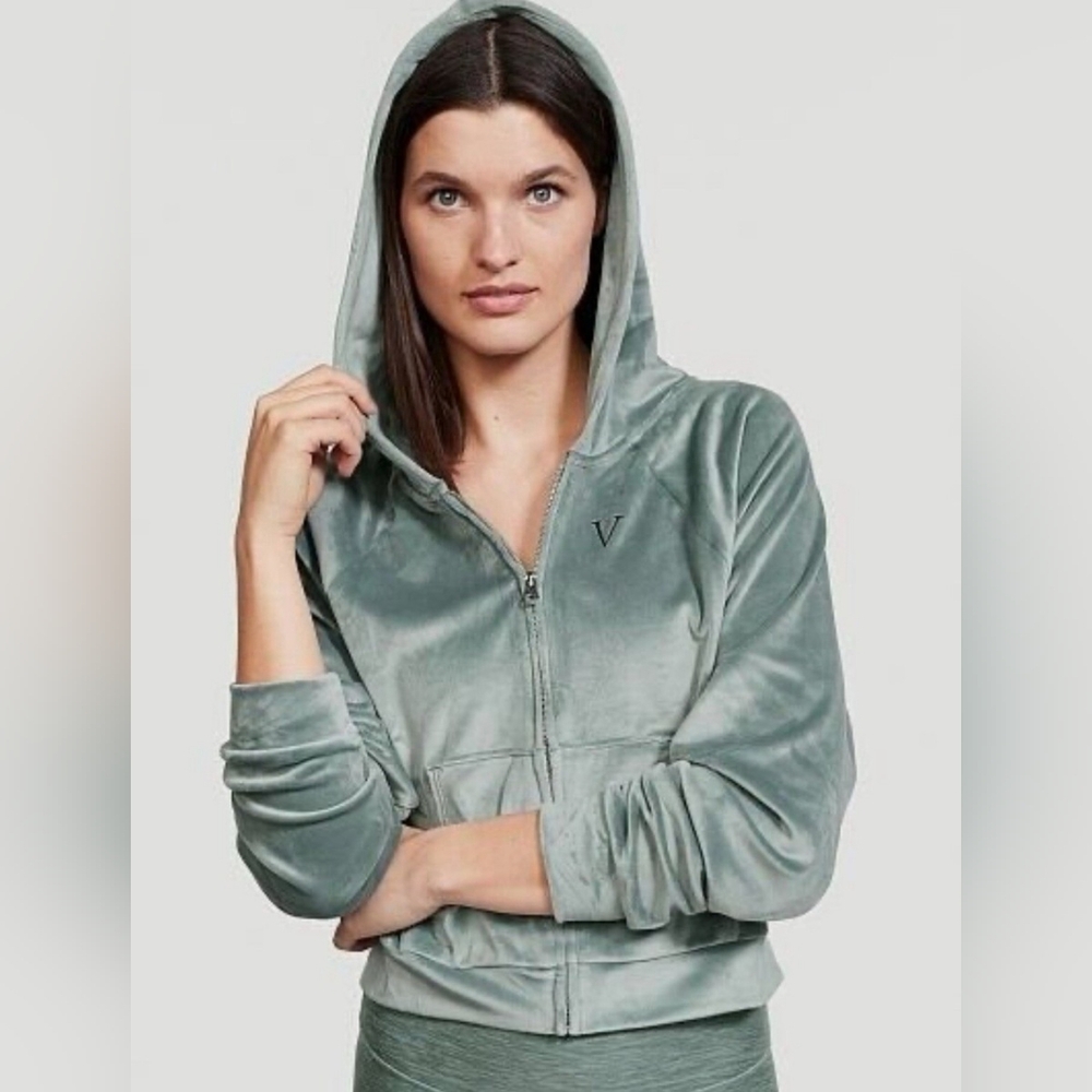 Victoria's Secret Green Hoodie